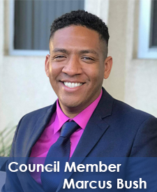 Council Member Marcus Bush supports Kate Bishop for Chula Vista Elementary Schoolboard